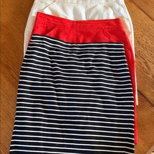 J Crew The Pencil Skirt trio Women's Skirt Set-1 price for all 3